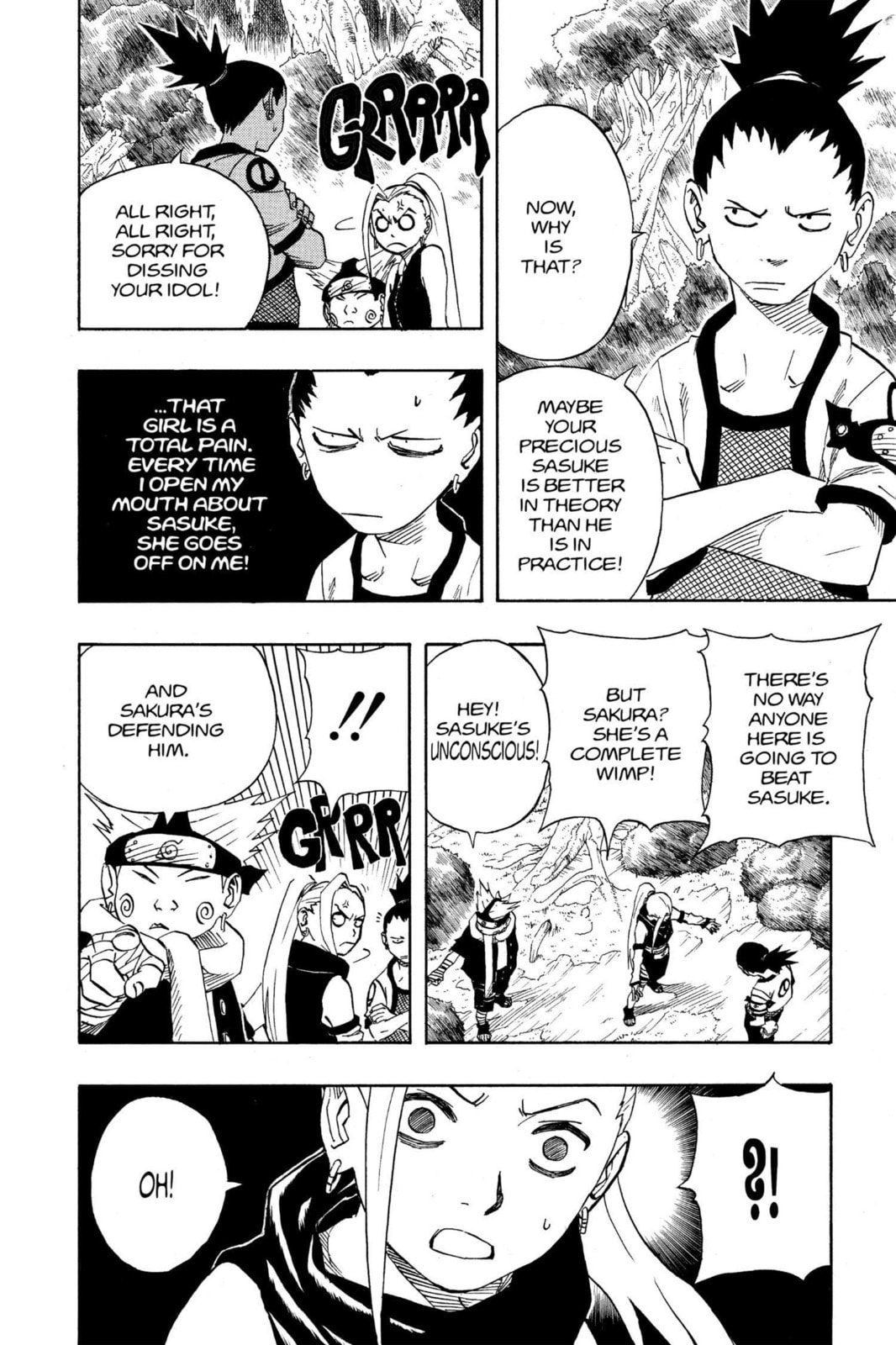 Naruto, chapter 52, page 8