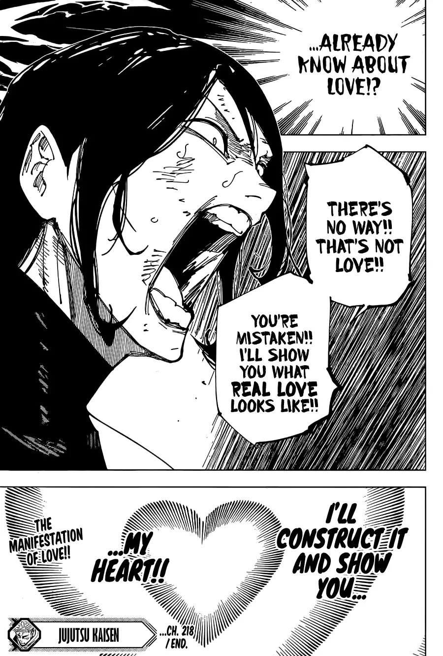 Jujutsu Kaisen, chapter 218, image 20