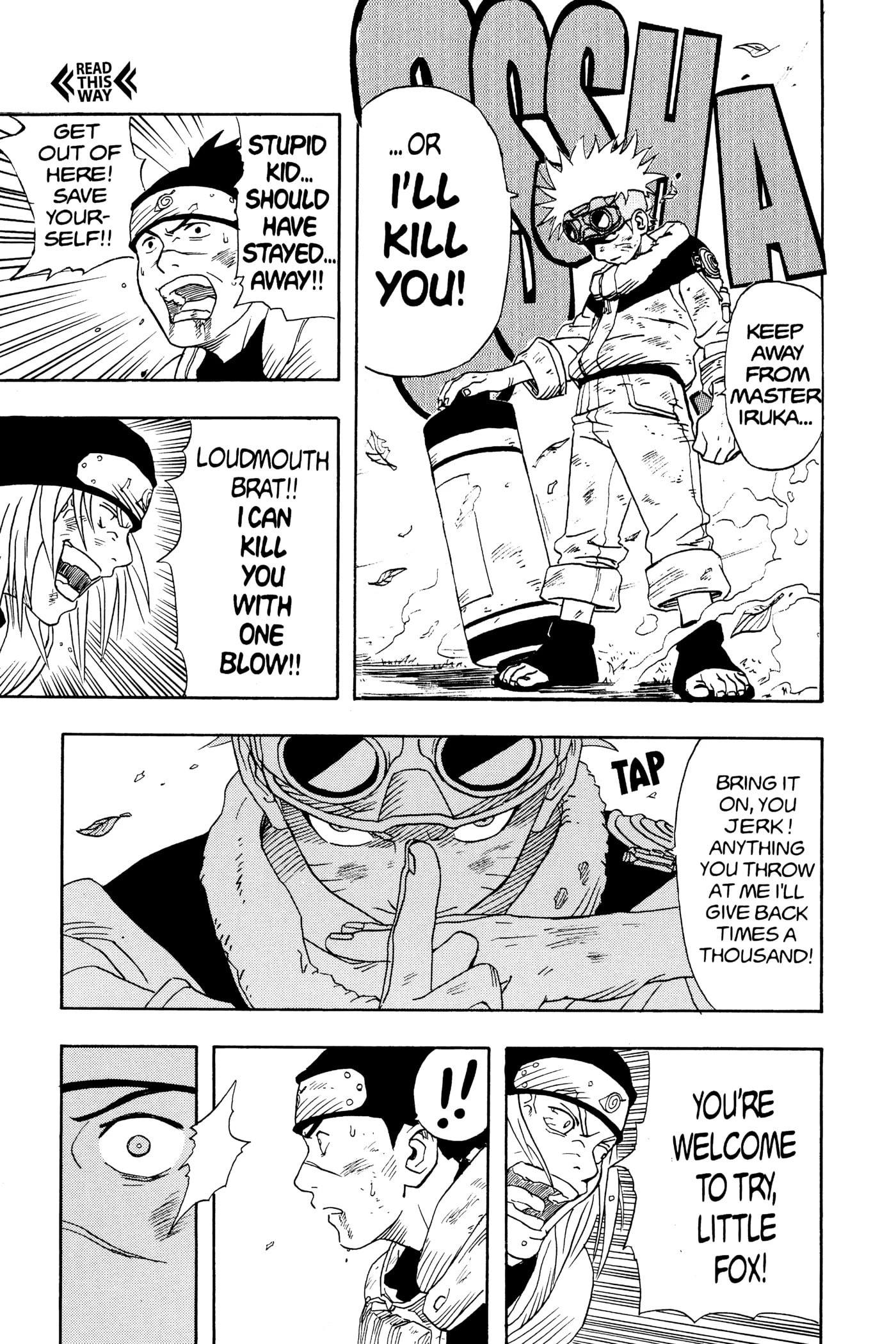 Naruto, chapter 1, page 49