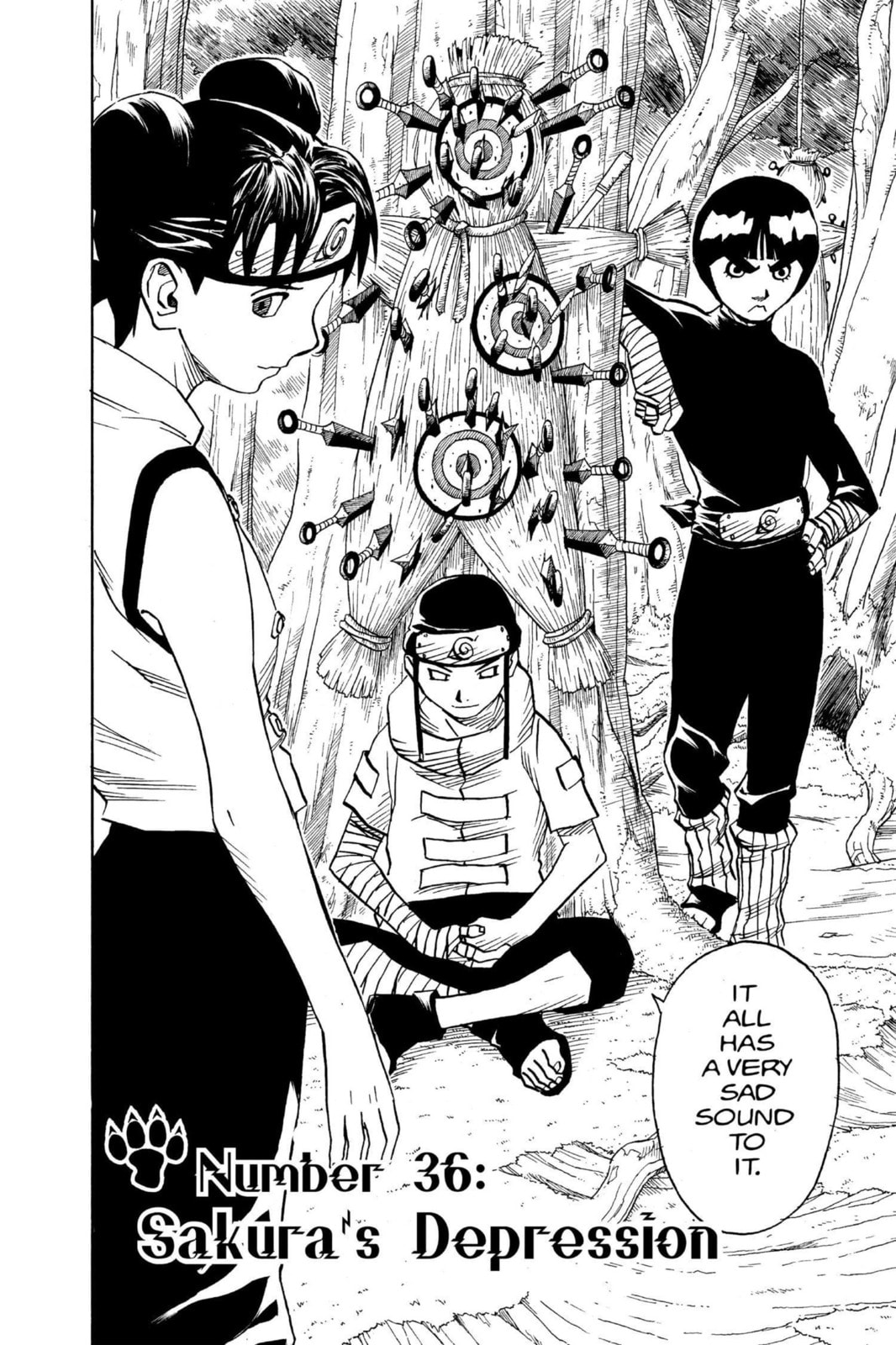 Naruto, chapter 36, page 2