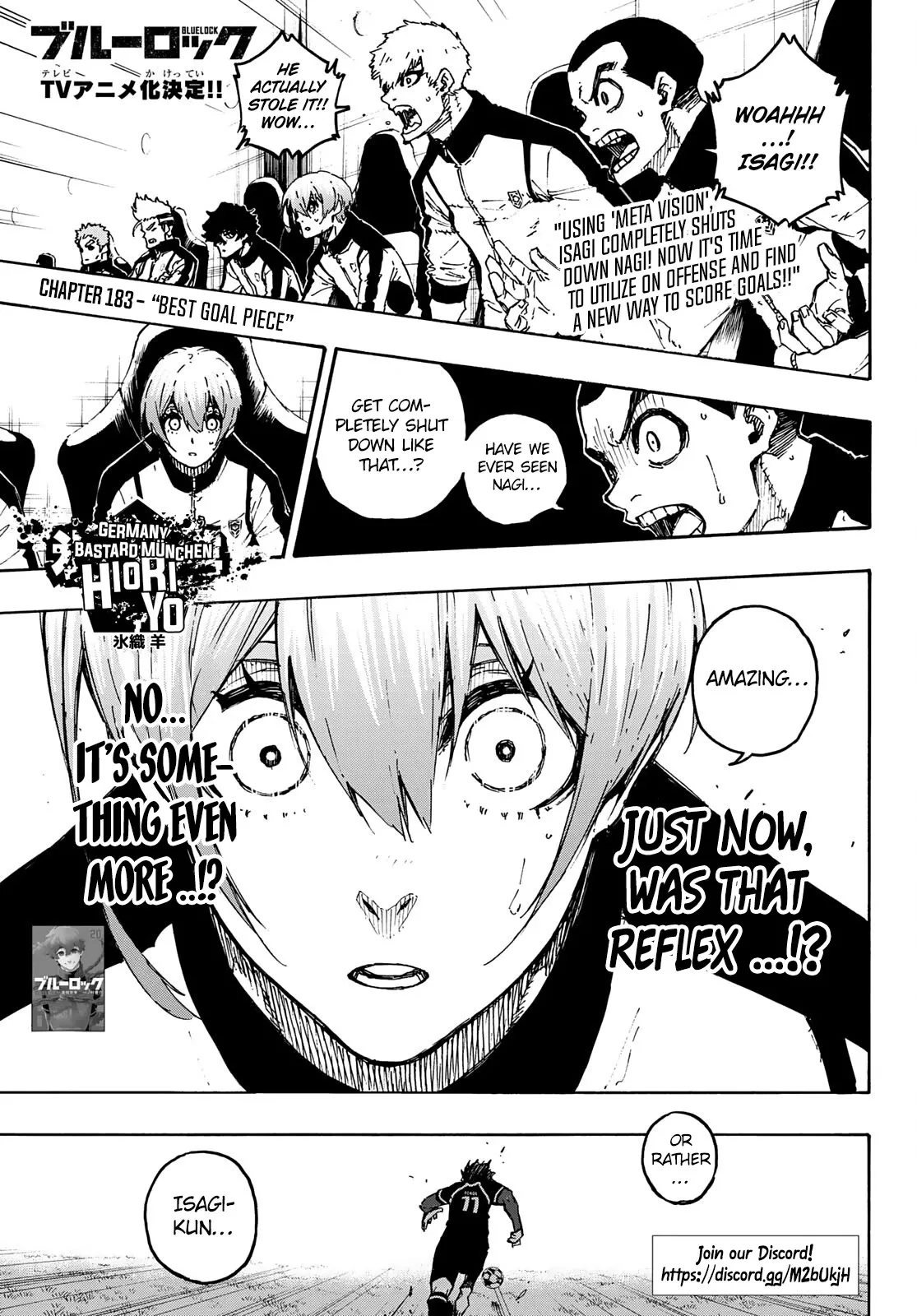 Blue Lock, chapter 184, image 2