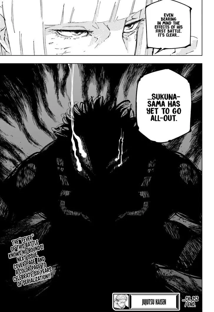 Jujutsu Kaisen, chapter 252, image 19