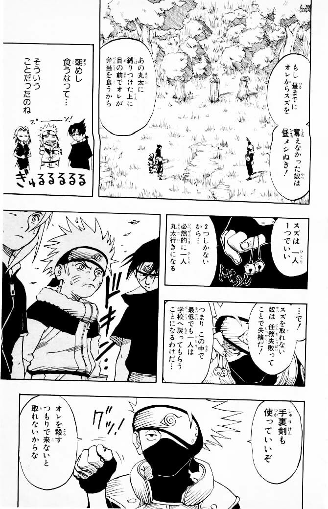 Naruto, chapter 4, page 15