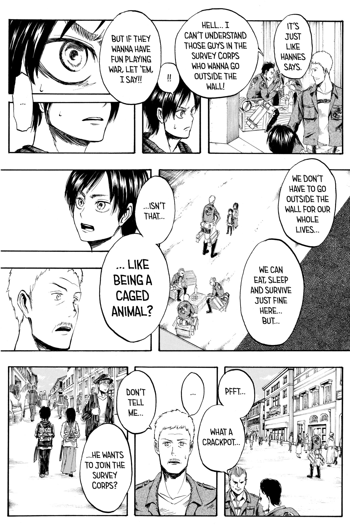 Attack on Titan, chapter 1, page 23