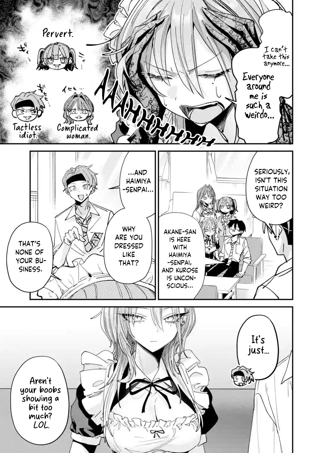 Haimiya-senpai wa Kowakute Kawaii, chapter 40, image 4