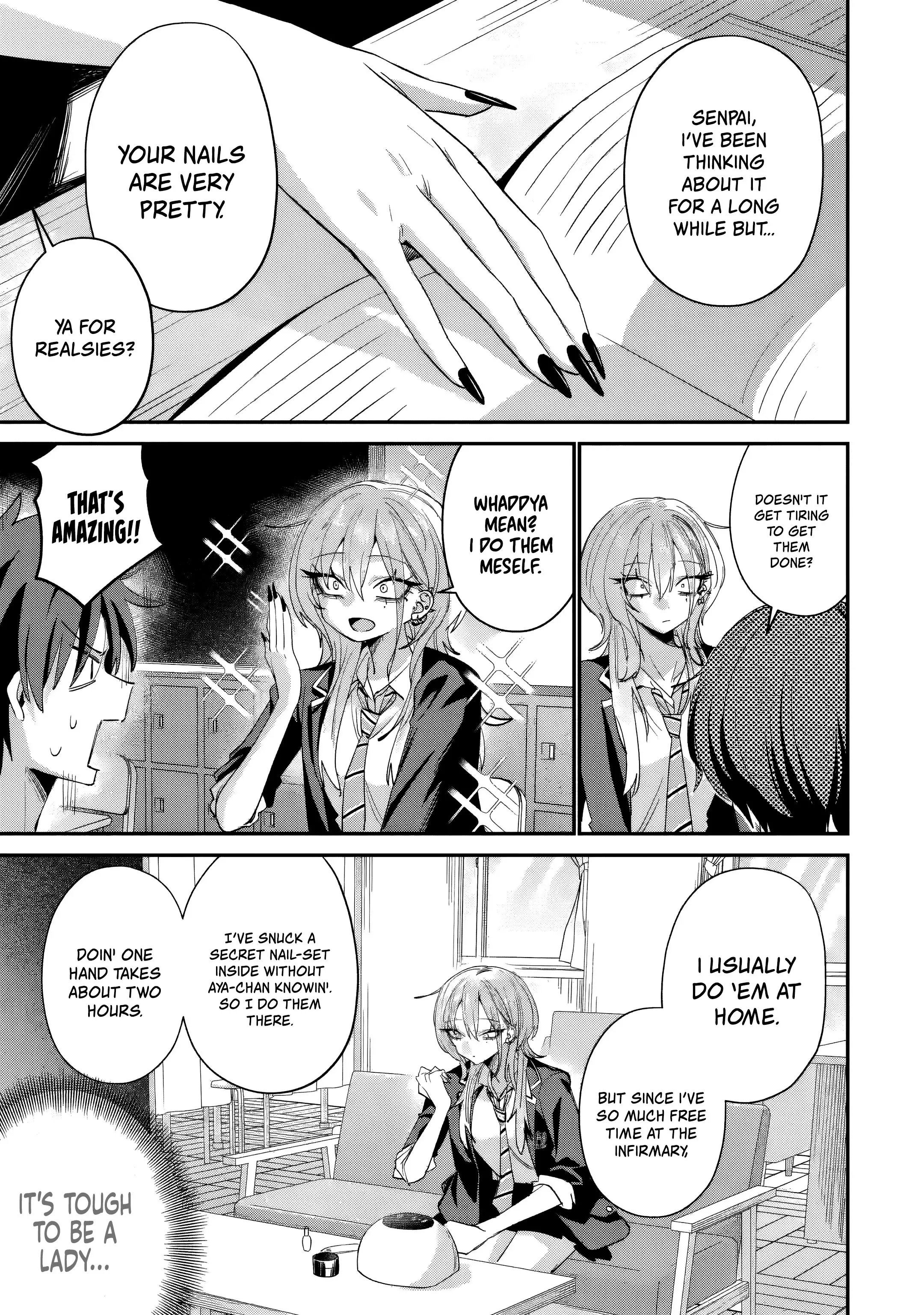 Haimiya-senpai wa Kowakute Kawaii, chapter 24, image 7