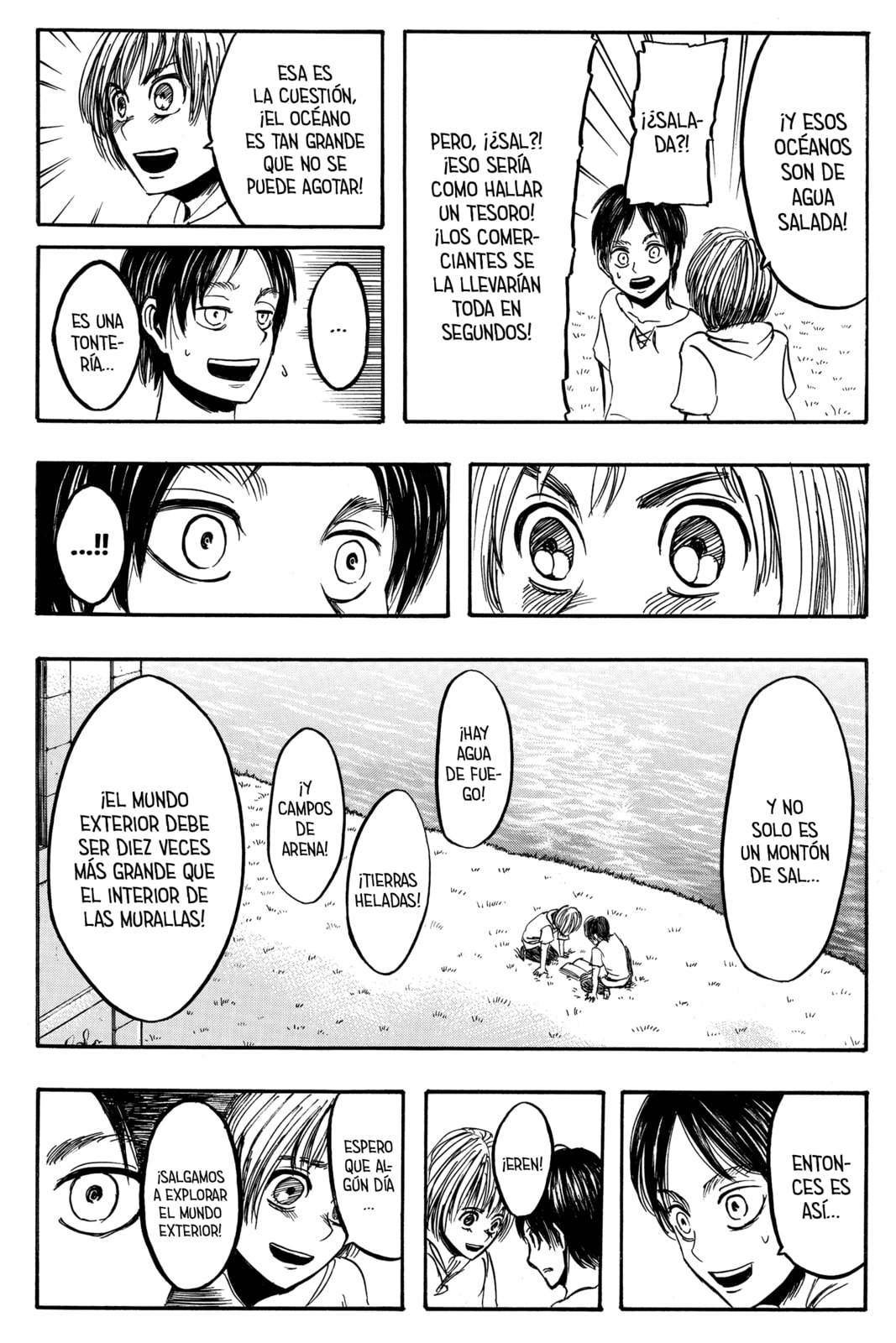 Attack on Titan, chapter 4, page 42