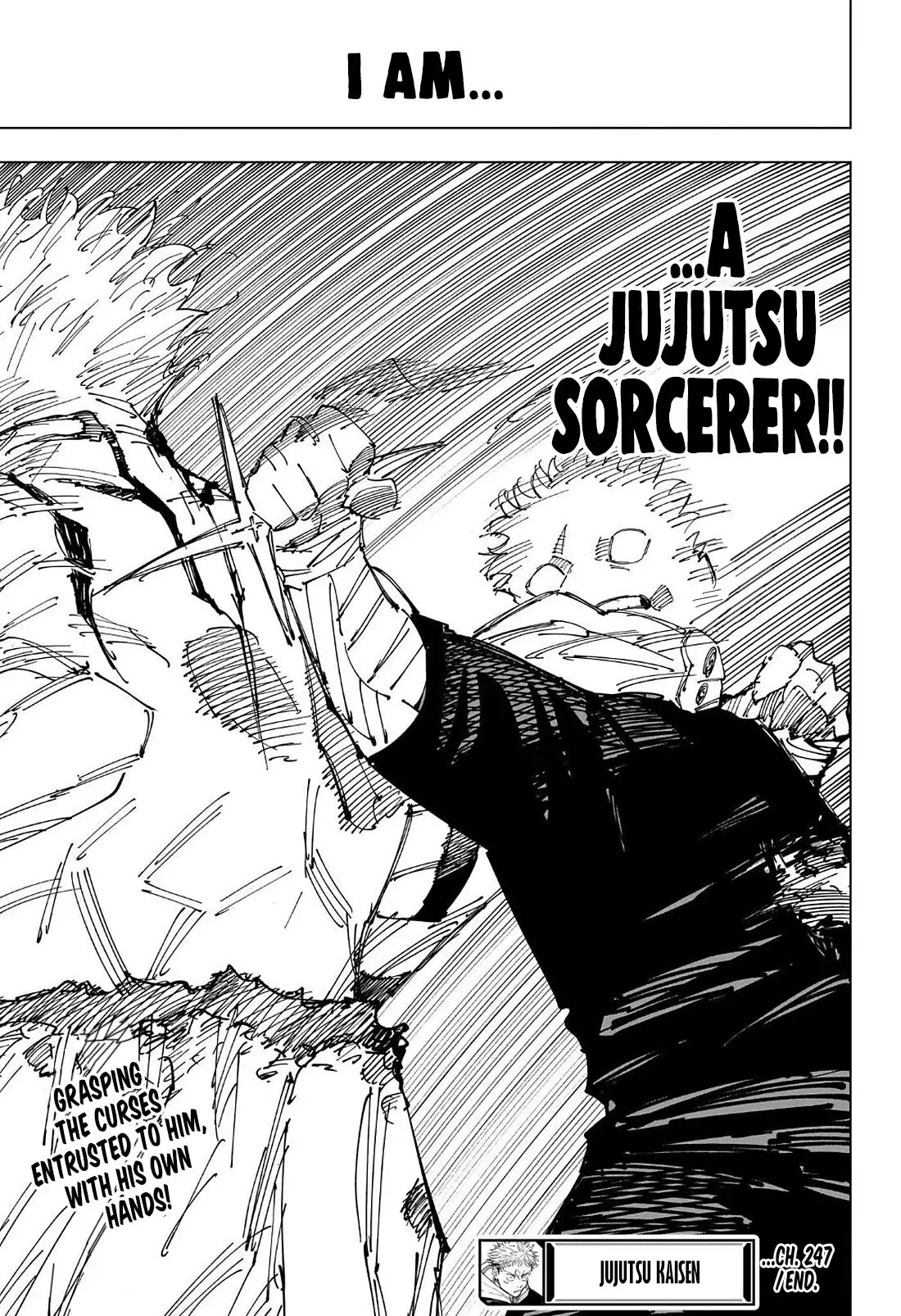 Jujutsu Kaisen, chapter 247, image 20