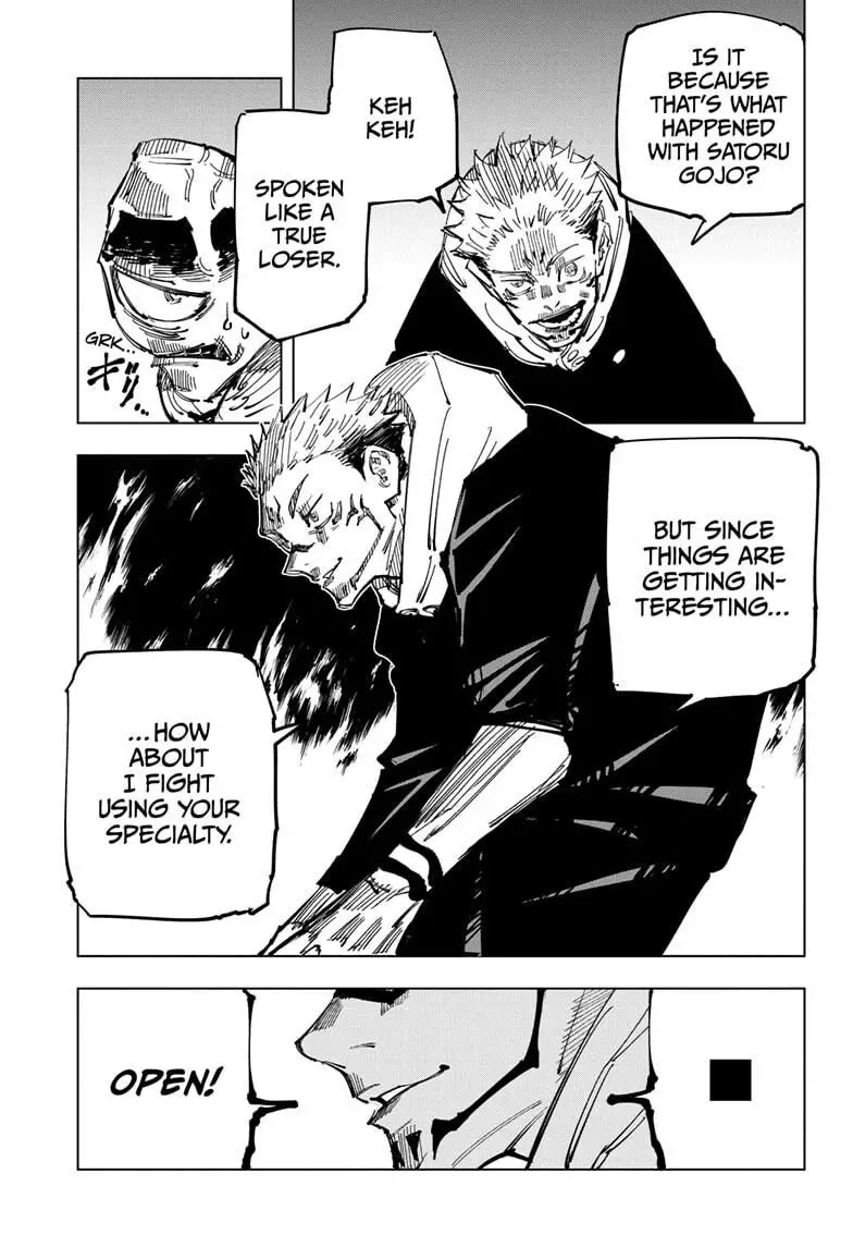 Jujutsu Kaisen, chapter 115, image 16
