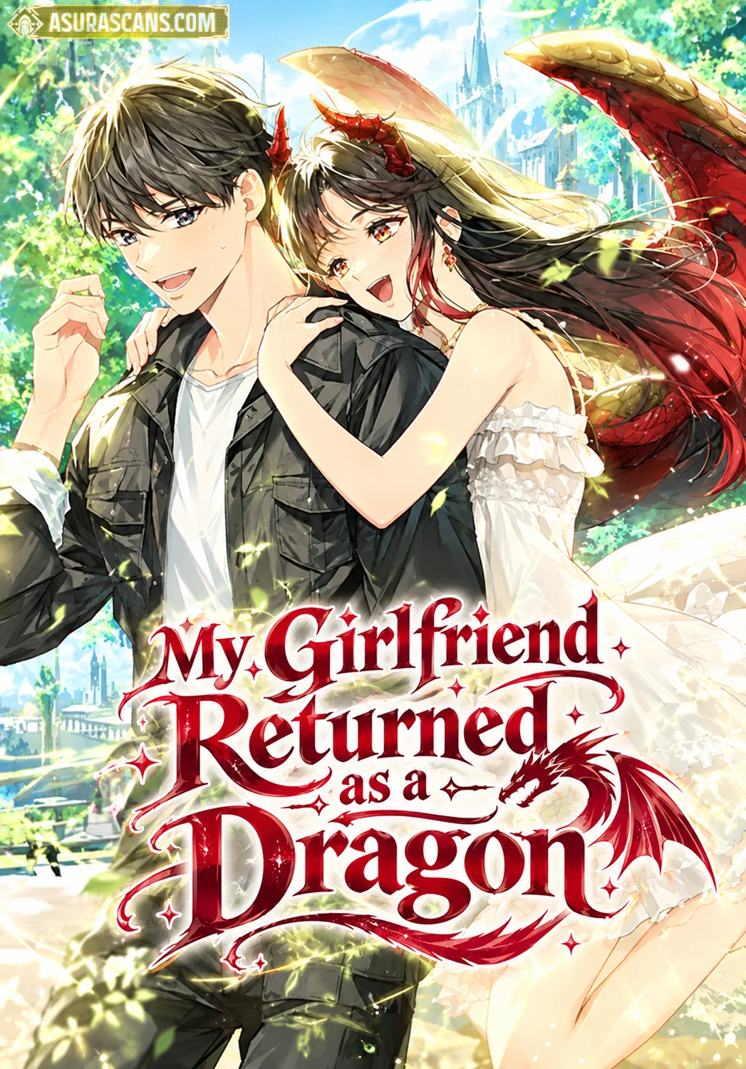 Cover artwork for My Girlfriend Returned as a Dragon