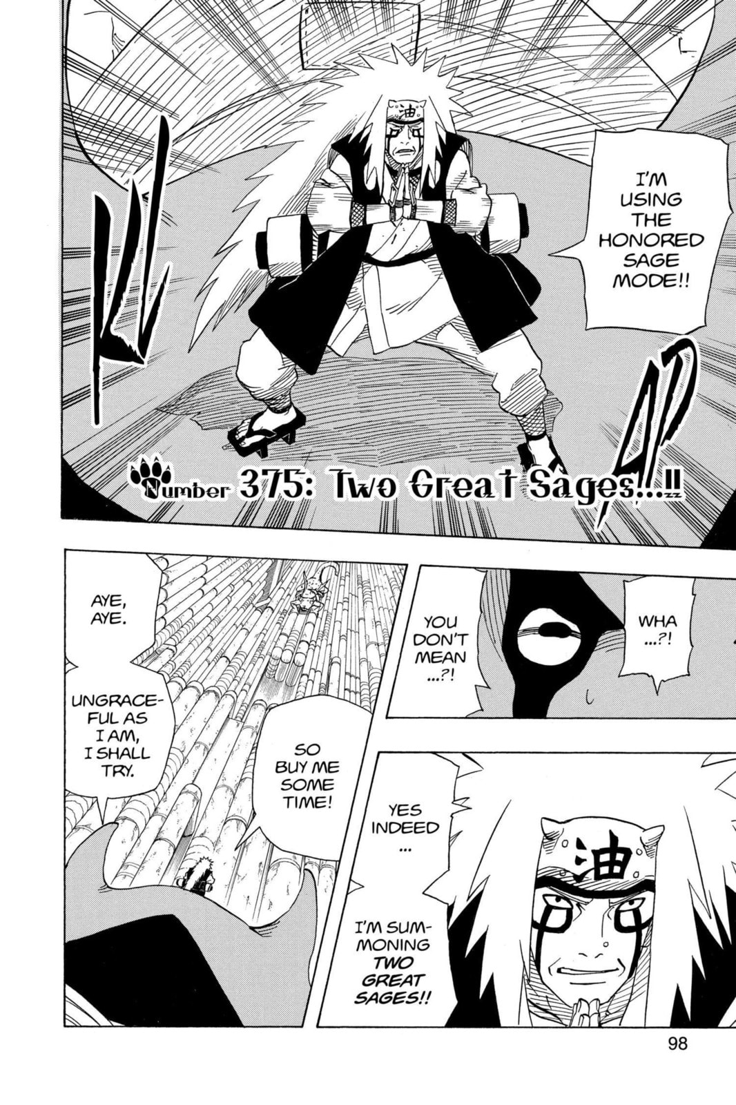Naruto, chapter 375, image 2