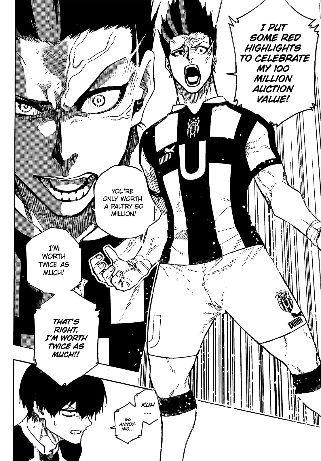 Blue Lock, chapter 210, image 3