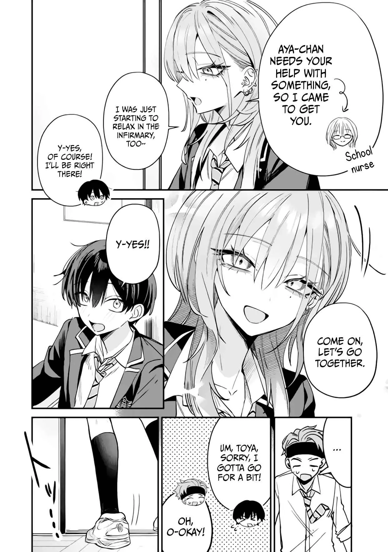 Haimiya-senpai wa Kowakute Kawaii, chapter 15, image 11
