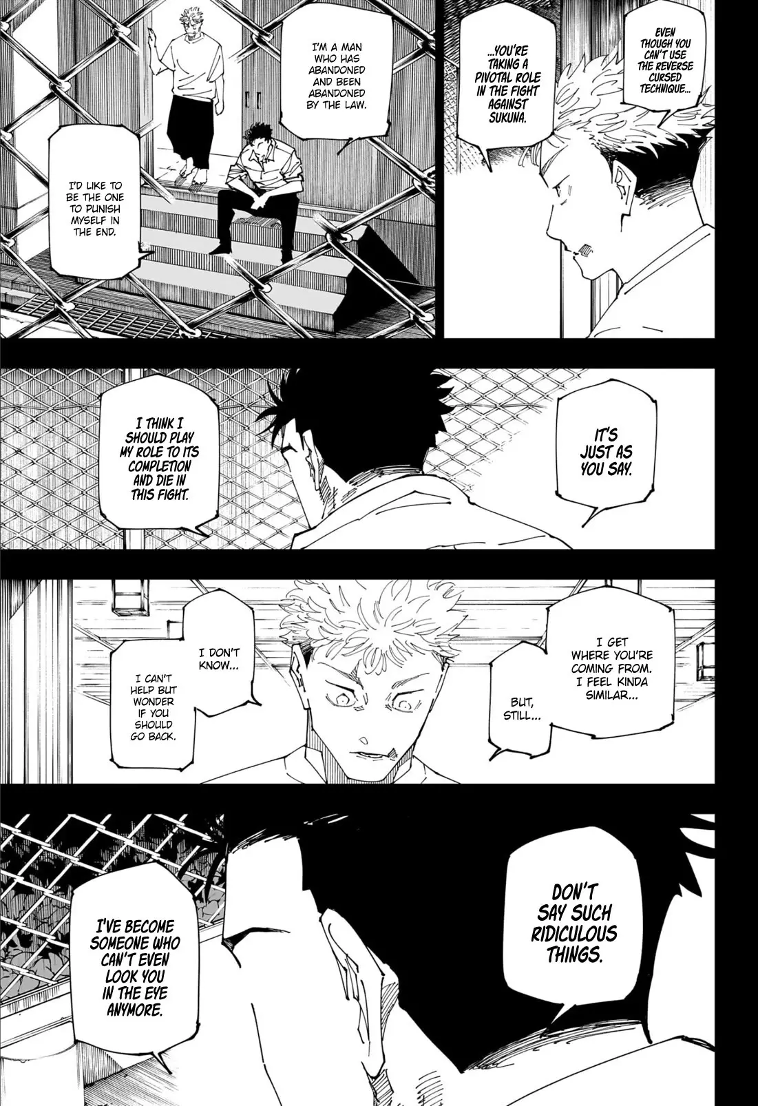 Jujutsu Kaisen, chapter 246, image 18