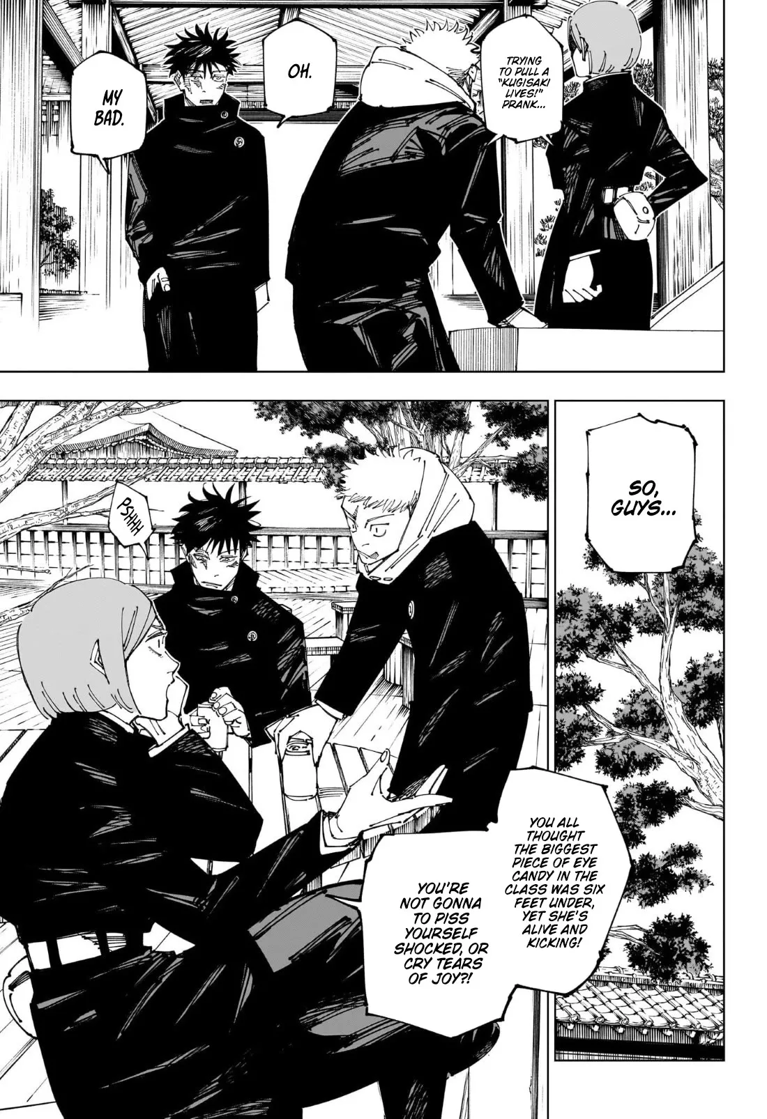 Jujutsu Kaisen, chapter 268, image 13