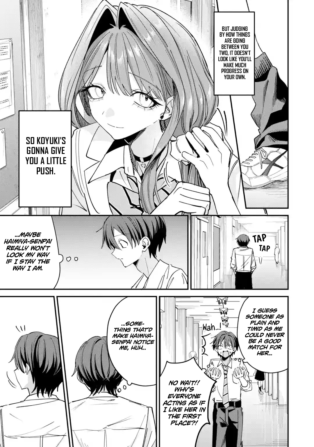 Haimiya-senpai wa Kowakute Kawaii, chapter 36, image 14