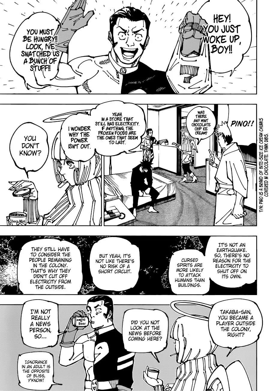 Jujutsu Kaisen, chapter 199, image 8