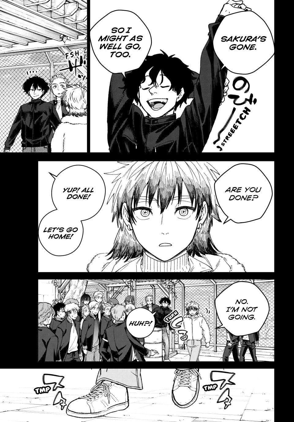 Wind Breaker, chapter 218, image 9