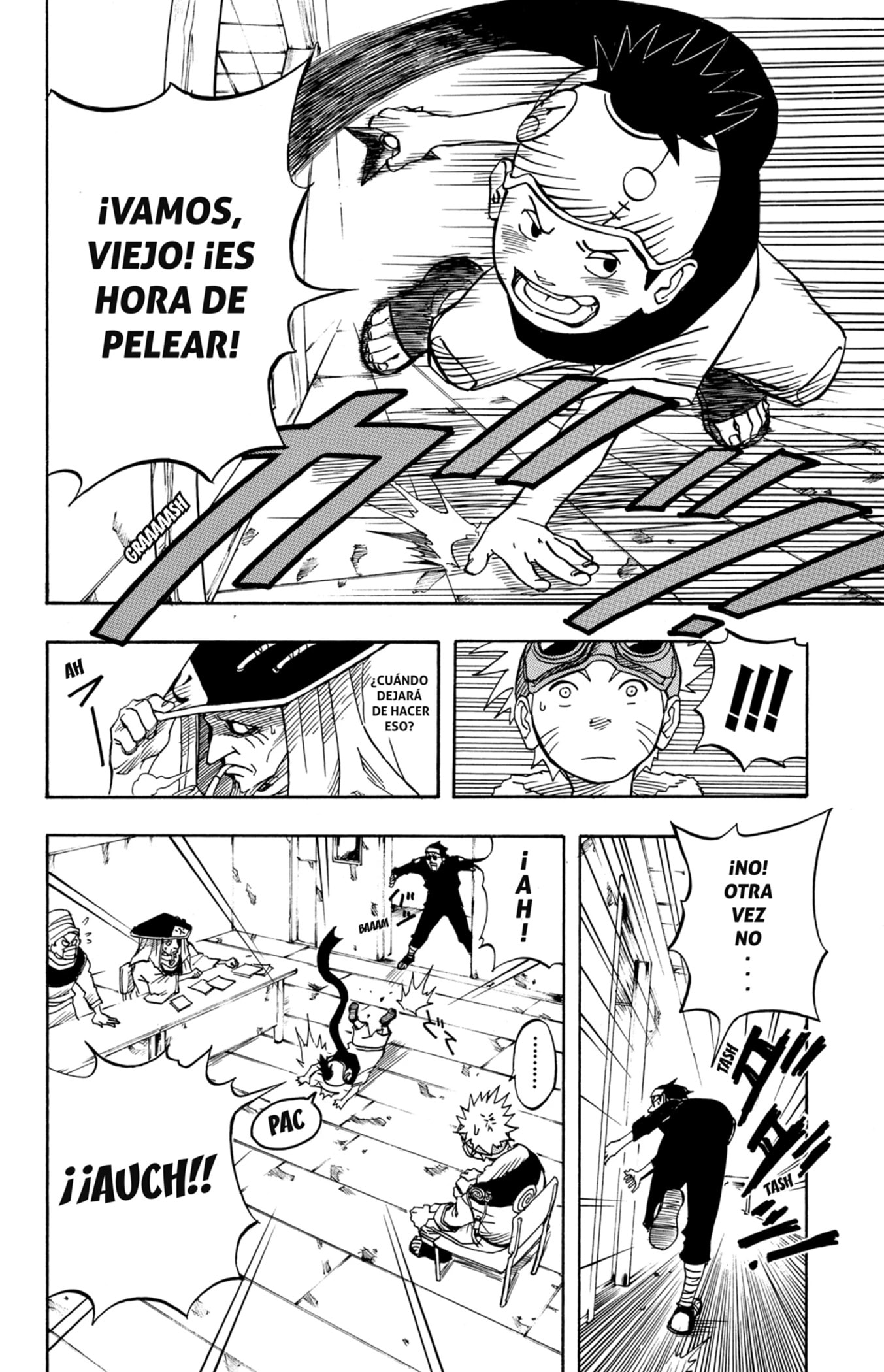 Naruto, chapter 2, page 4