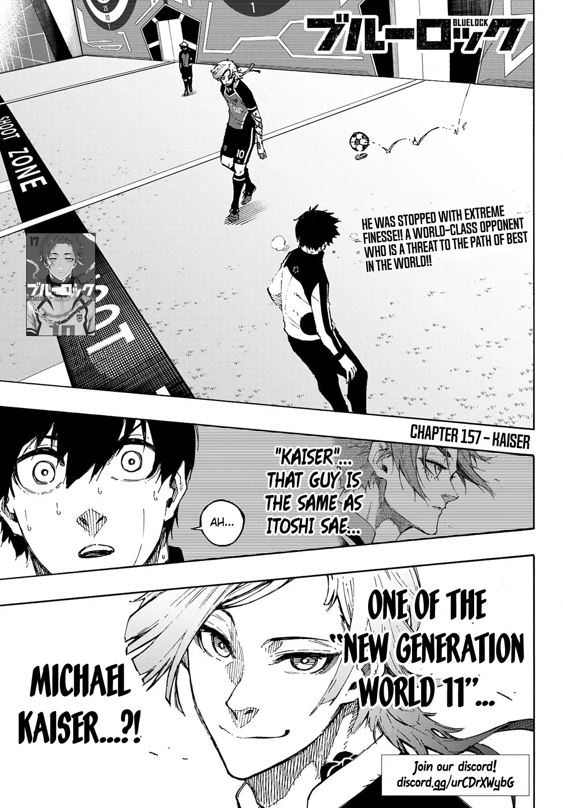 Blue Lock, chapter 157, image 2