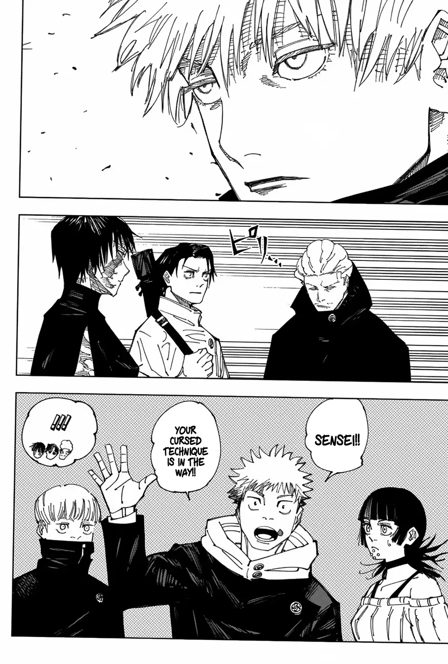 Jujutsu Kaisen, chapter 222, image 17