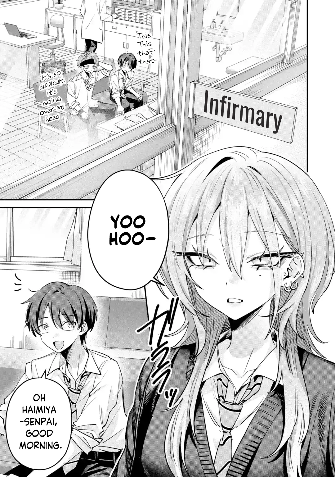 Haimiya-senpai wa Kowakute Kawaii, chapter 26, image 2