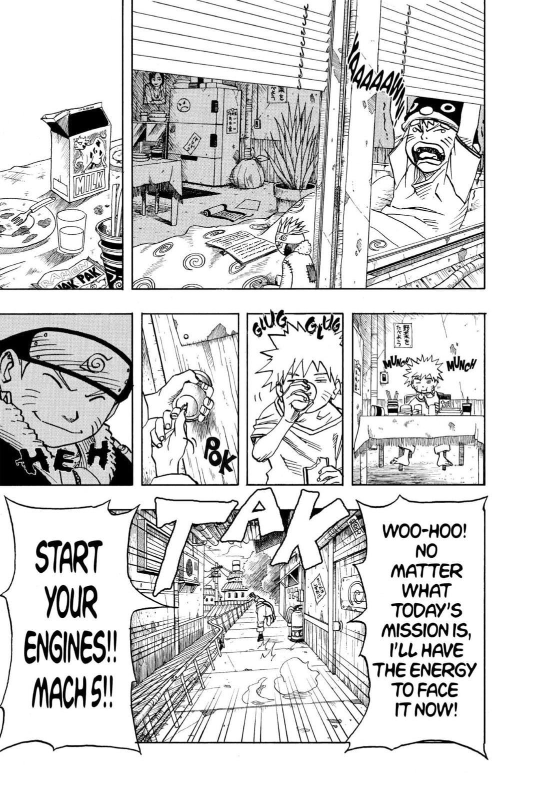 Naruto, chapter 34, page 2