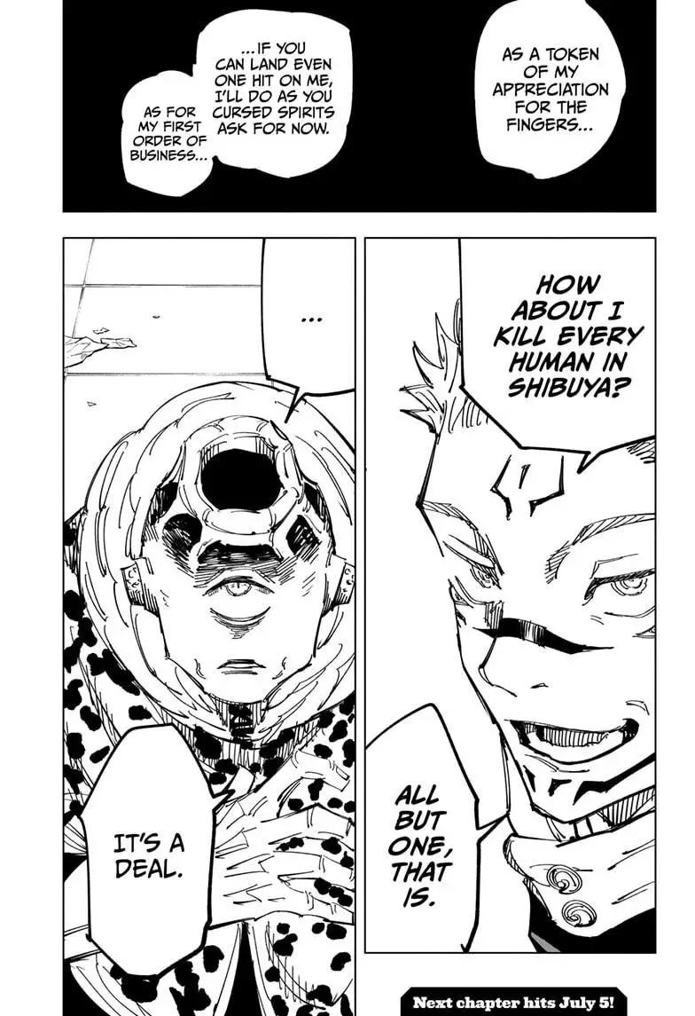 Jujutsu Kaisen, chapter 112, image 19