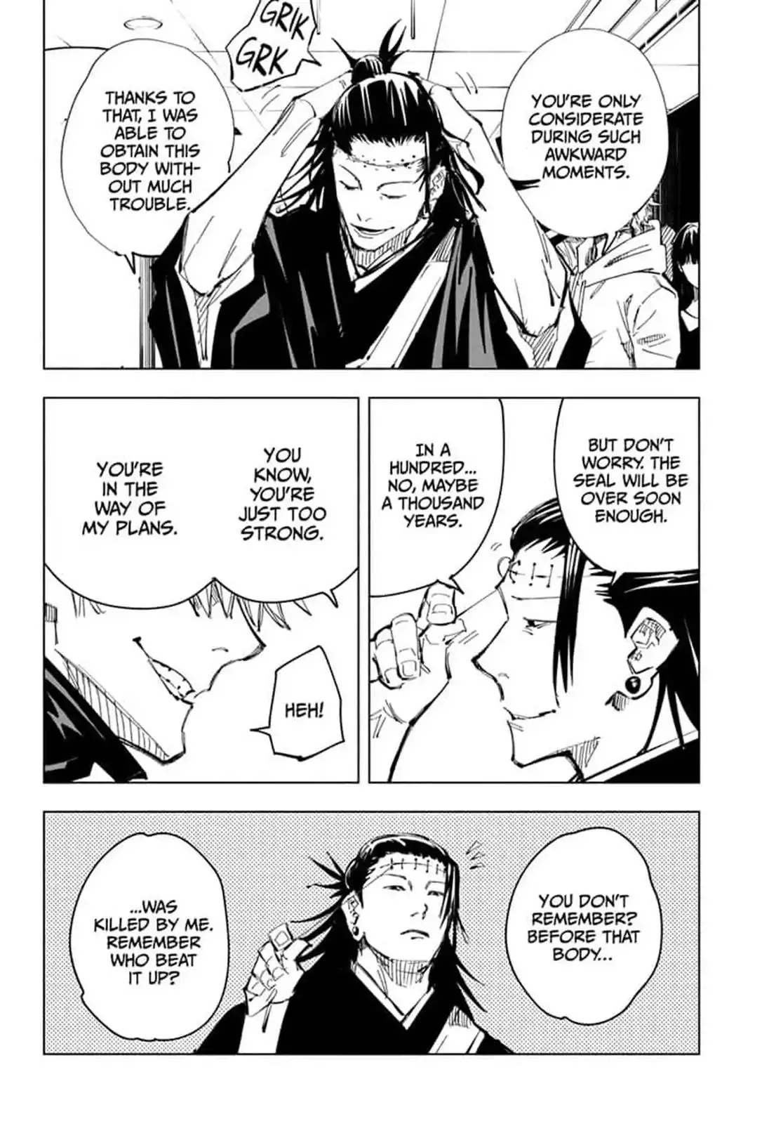 Jujutsu Kaisen, chapter 90, image 18