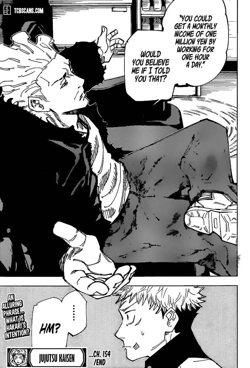 Jujutsu Kaisen, chapter 154, image 19