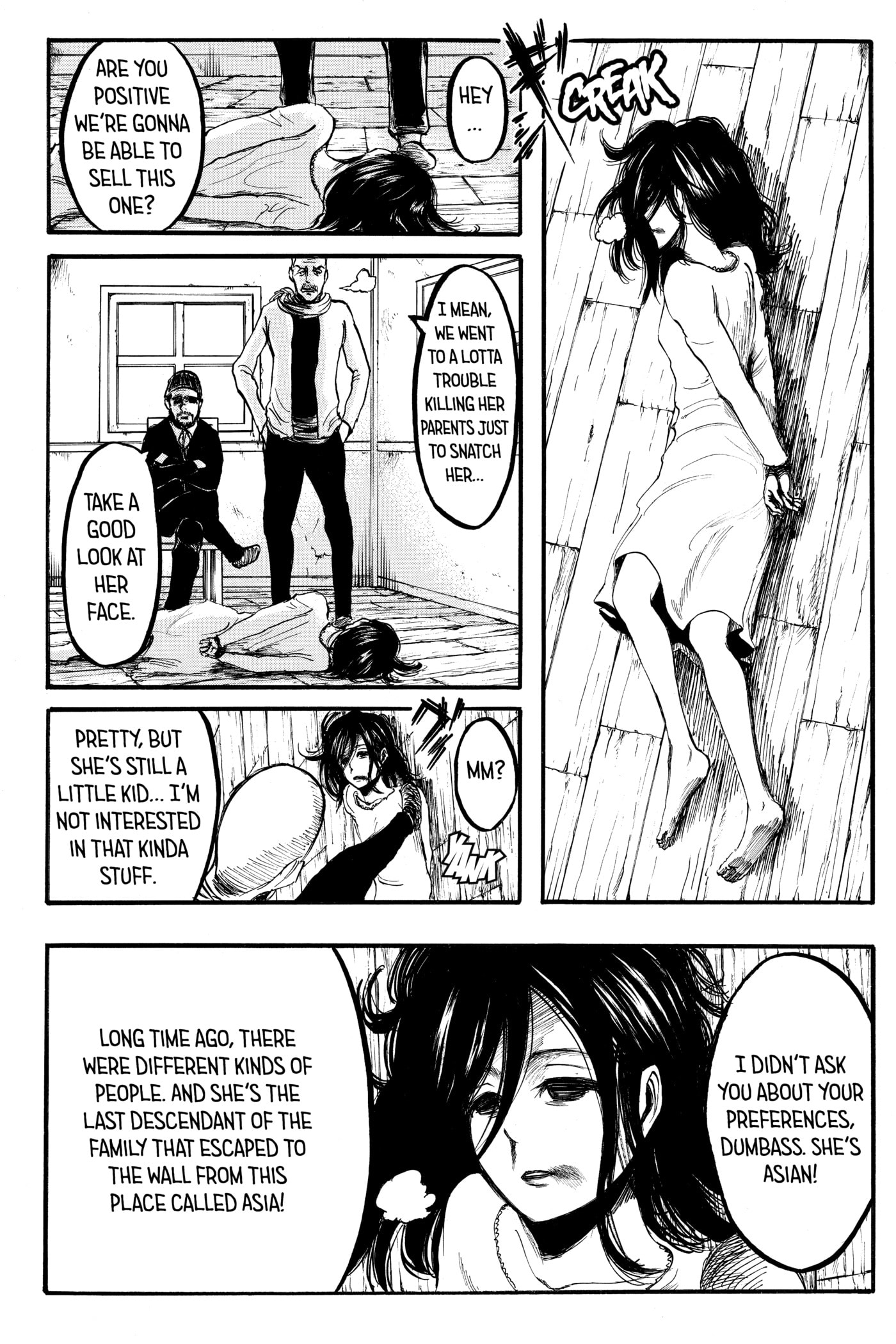 Attack on Titan, chapter 6, page 4