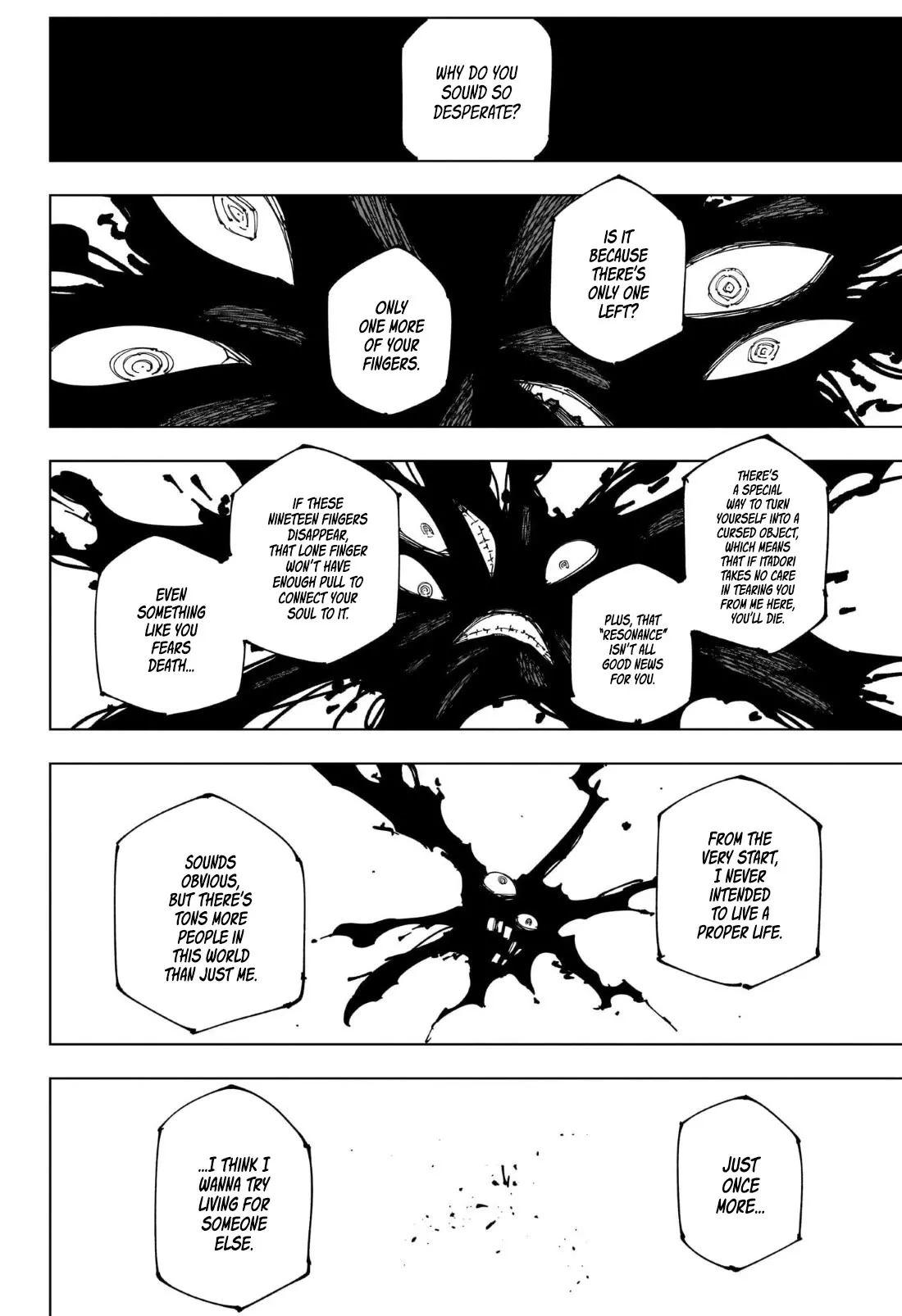 Jujutsu Kaisen, chapter 268, image 3