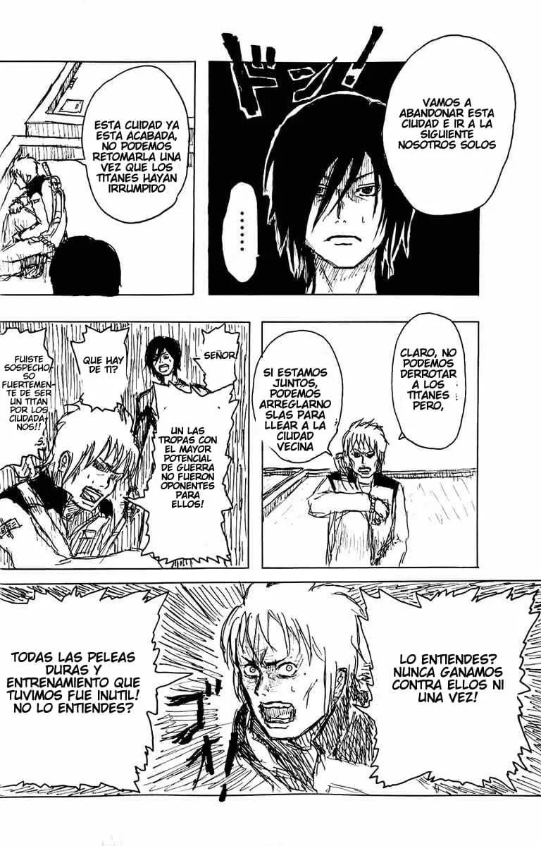 Attack on Titan, chapter 0, page 20