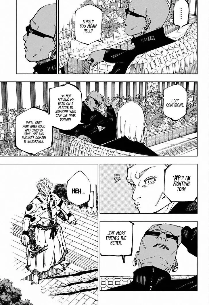 Jujutsu Kaisen, chapter 255, image 6