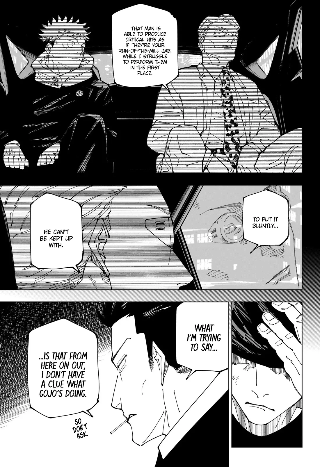 Jujutsu Kaisen, chapter 231, image 4