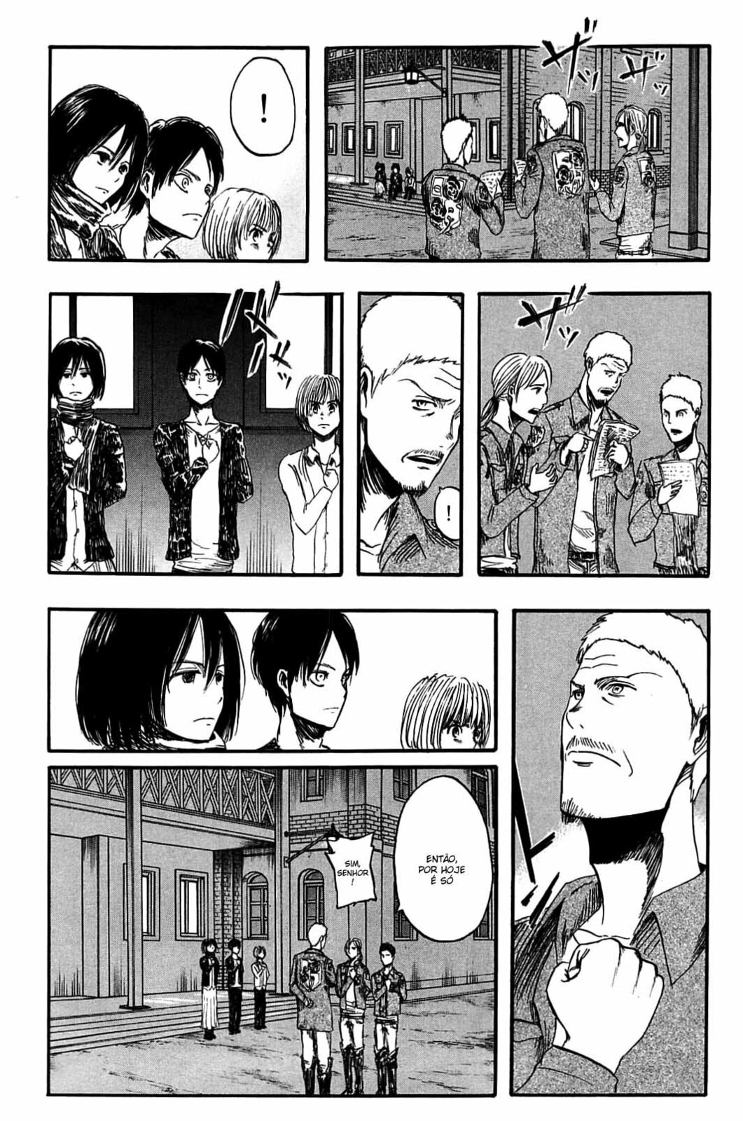 Attack on Titan, chapter 3, page 20