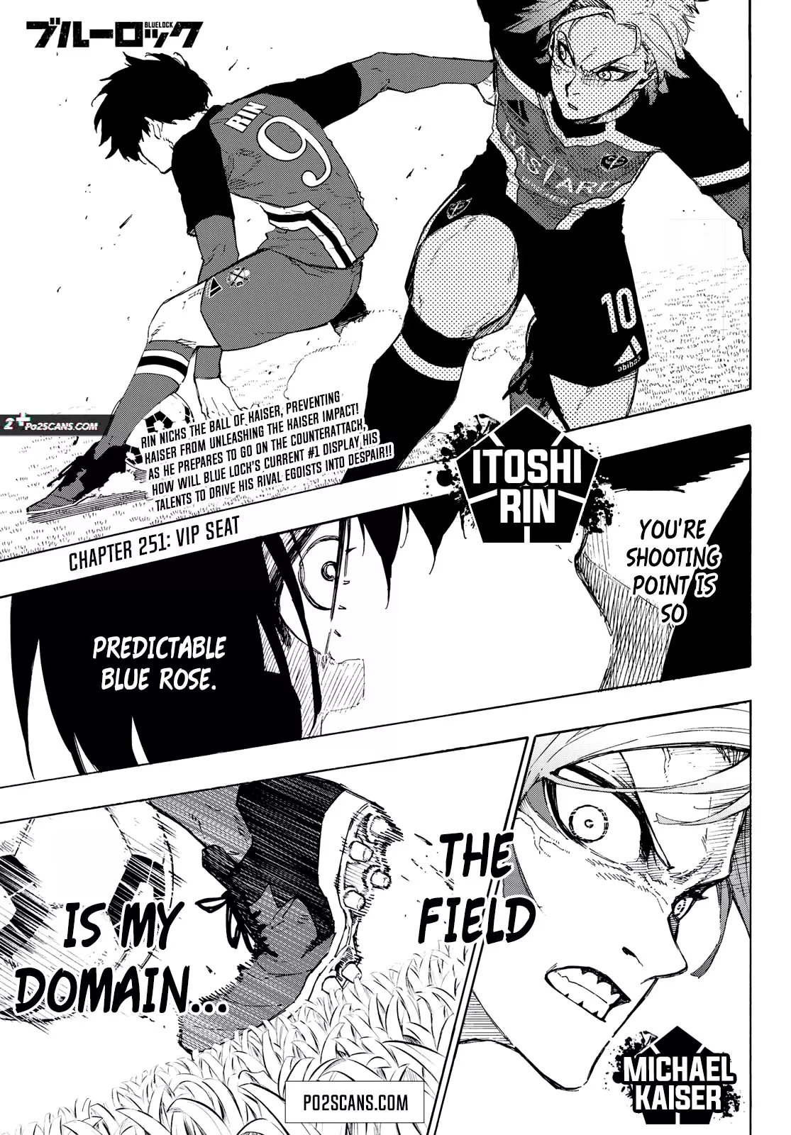 Blue Lock, chapter 251, image 2