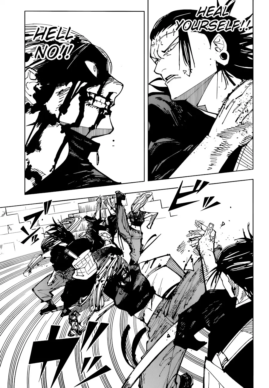 Jujutsu Kaisen, chapter 206, image 18