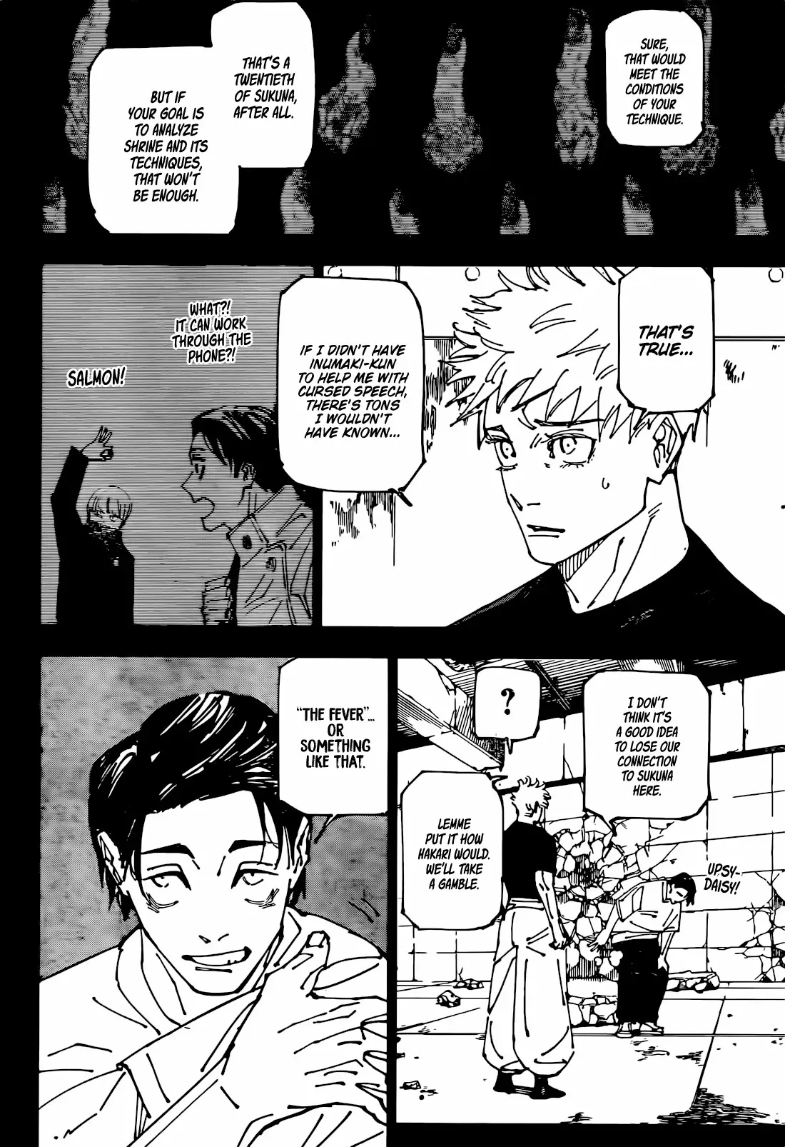 Jujutsu Kaisen, chapter 267, image 5