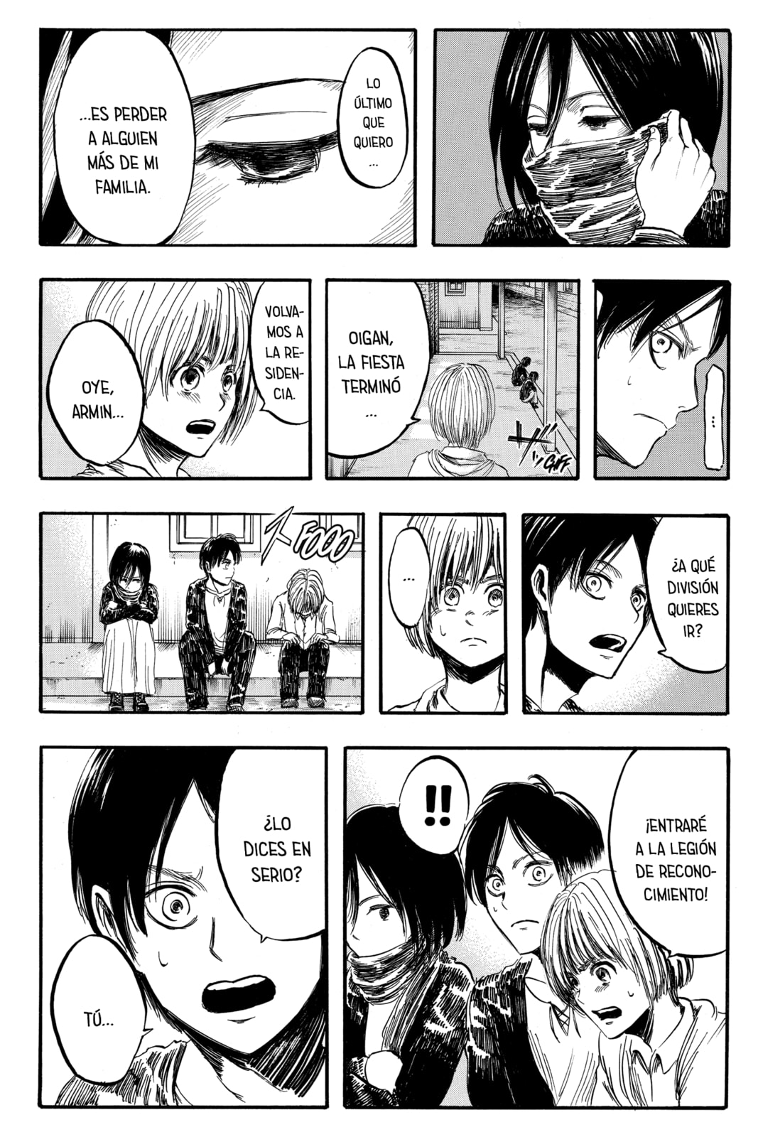 Attack on Titan, chapter 3, page 19
