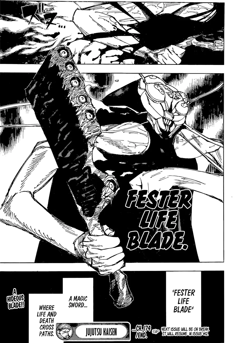 Jujutsu Kaisen, chapter 174, image 19
