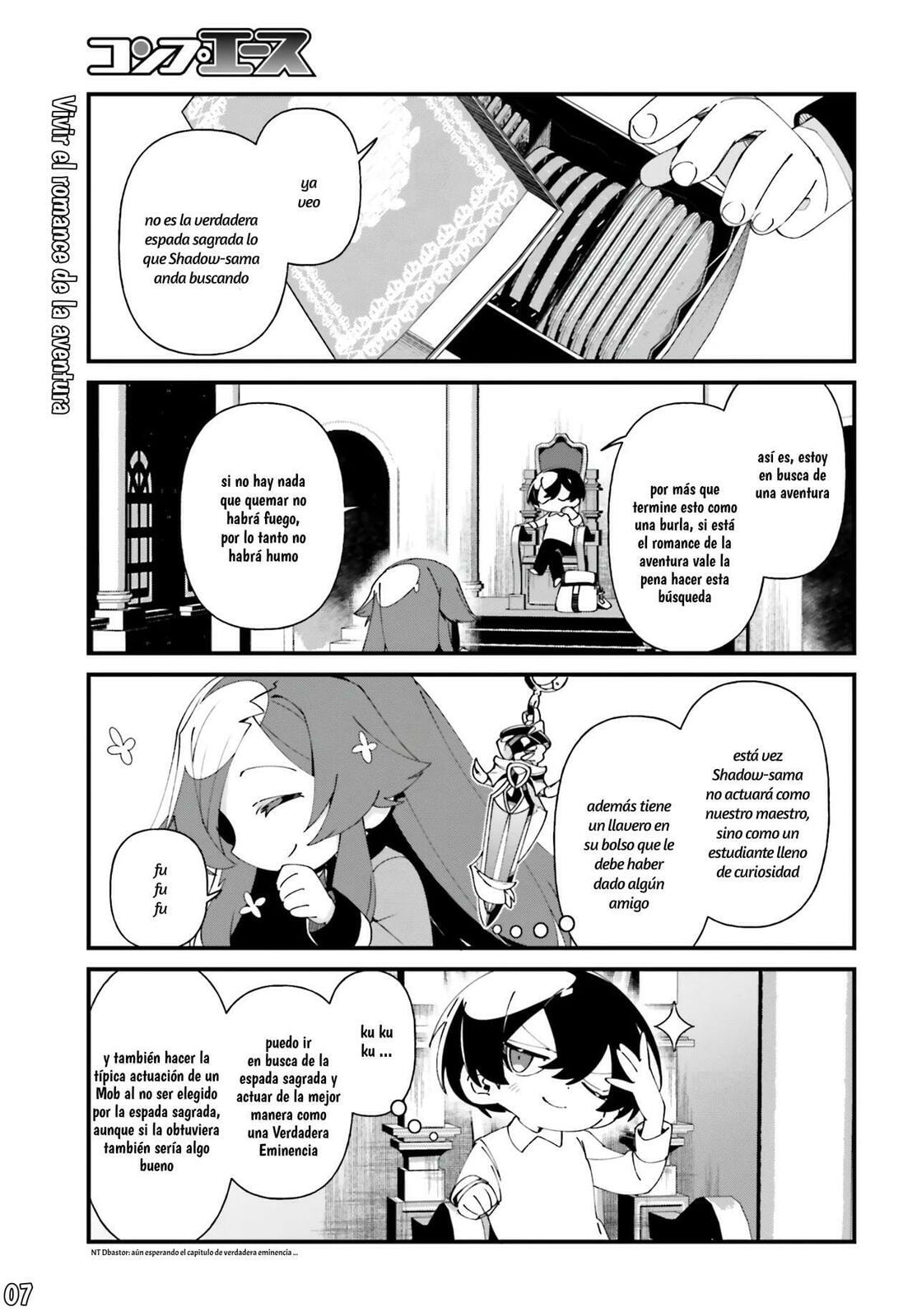 Kage no Jitsuryokusha ni Naritakute! Shadow Gaiden, chapter 51, page 8