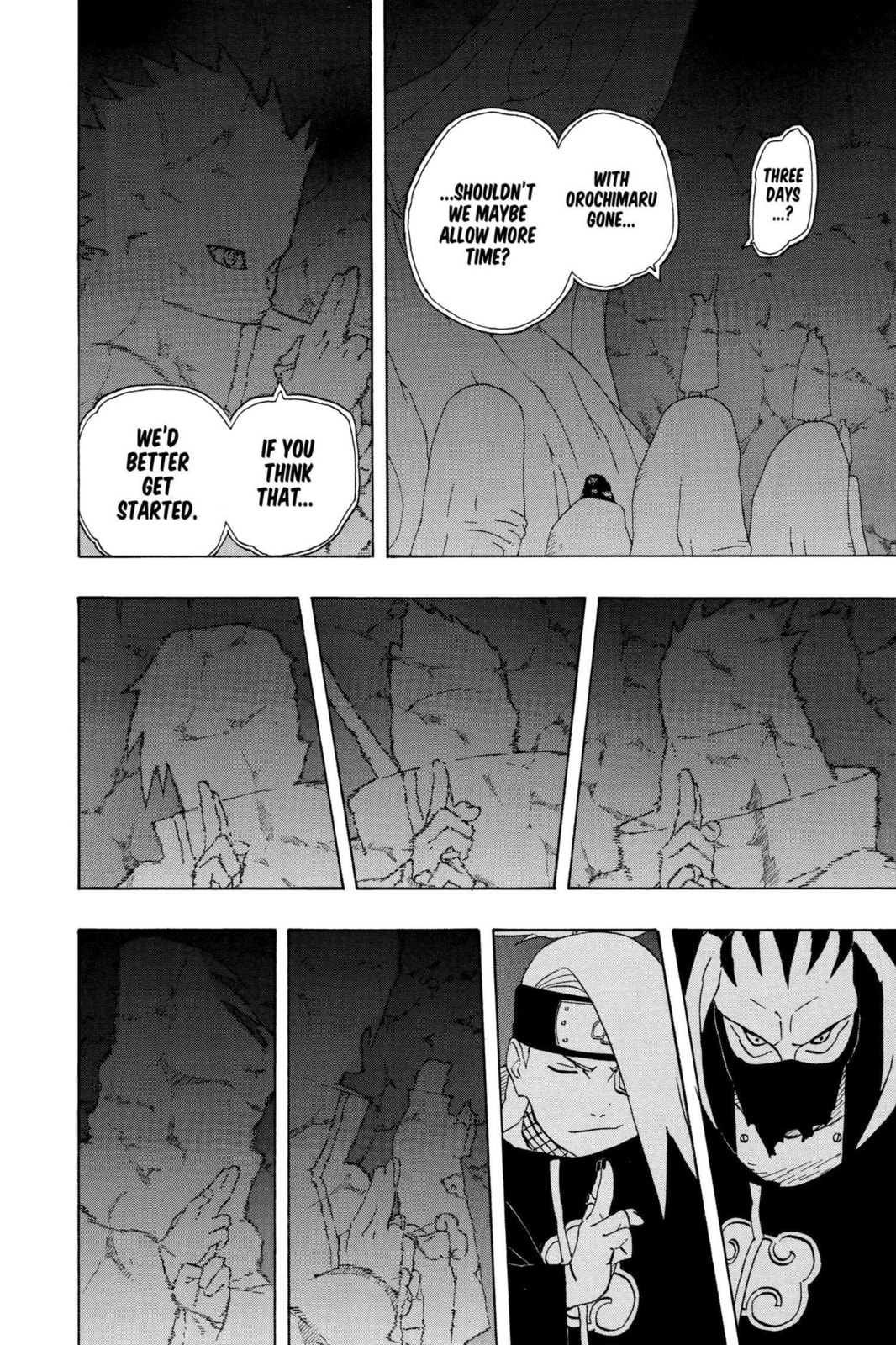 Naruto, chapter 255, image 4