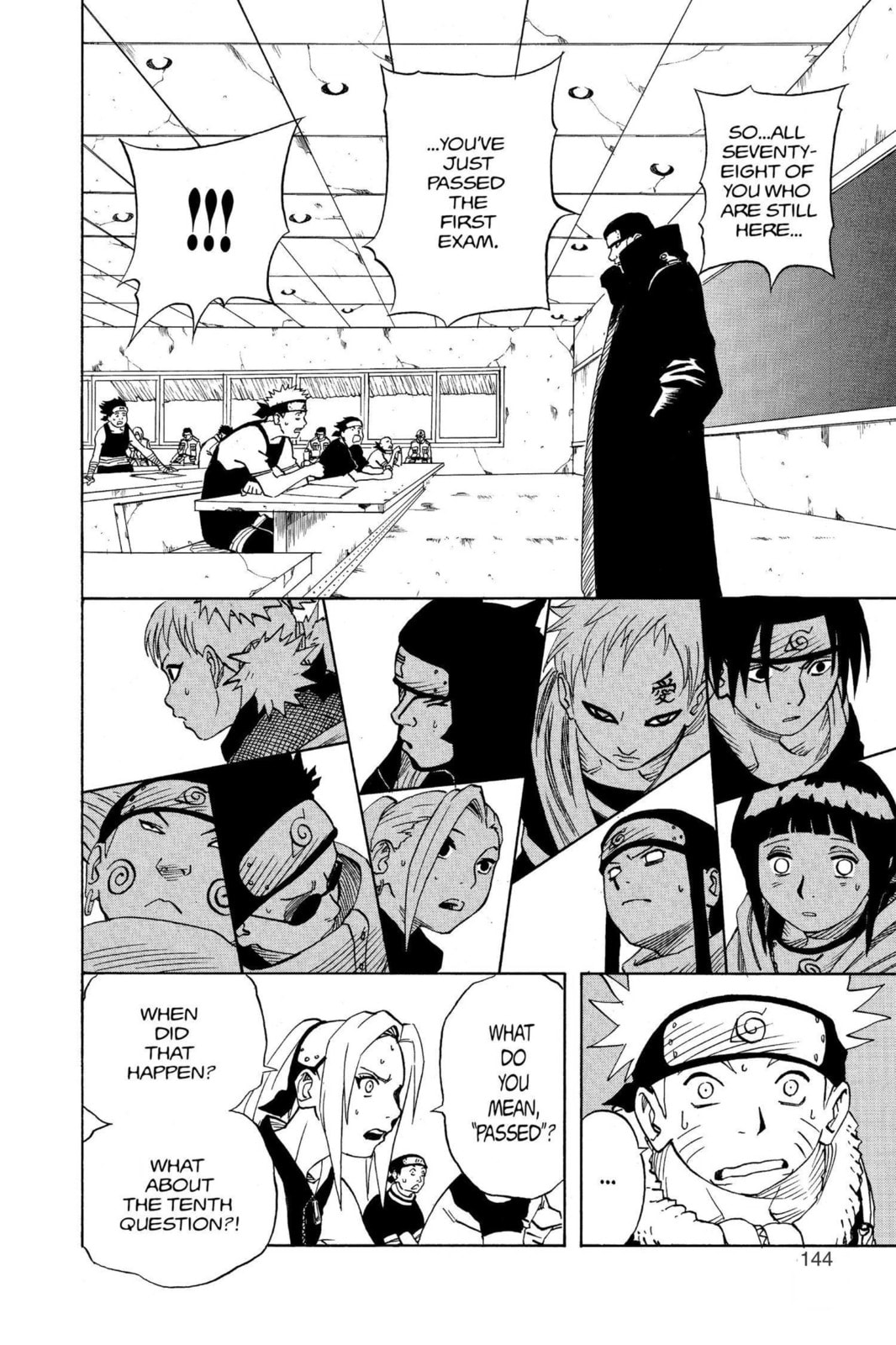 Naruto, chapter 44, page 2