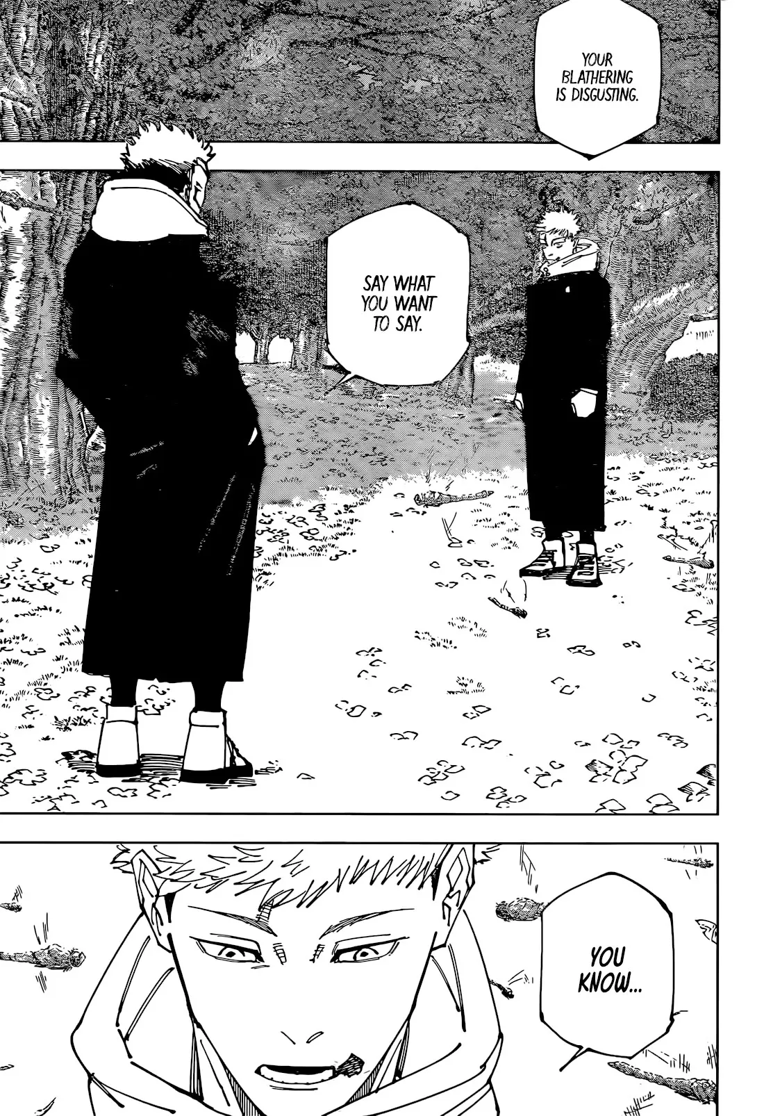 Jujutsu Kaisen, chapter 265, image 12