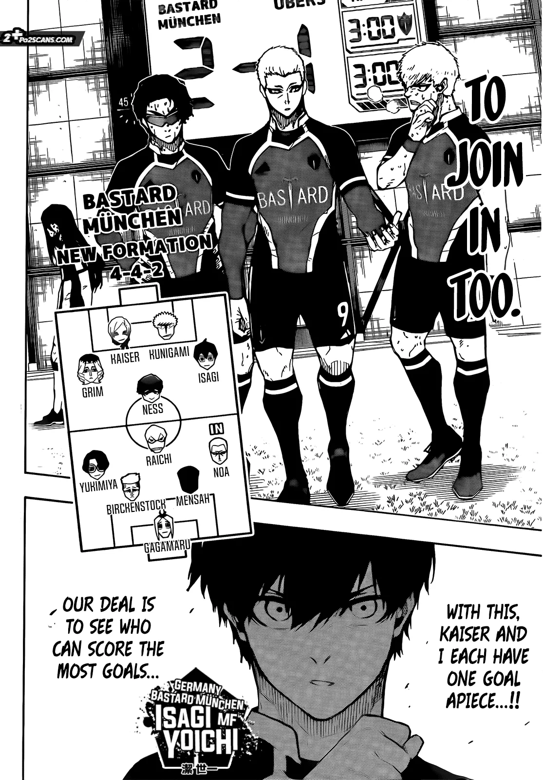 Blue Lock, chapter 222, image 3