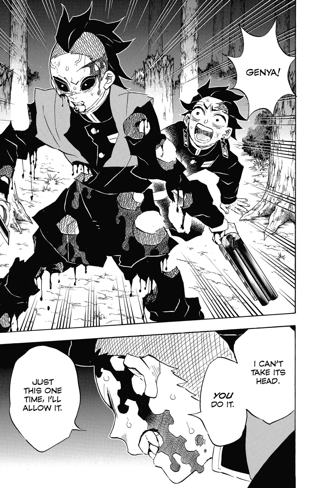 Demon Slayer: Kimetsu no Yaiba, chapter 115, image 17