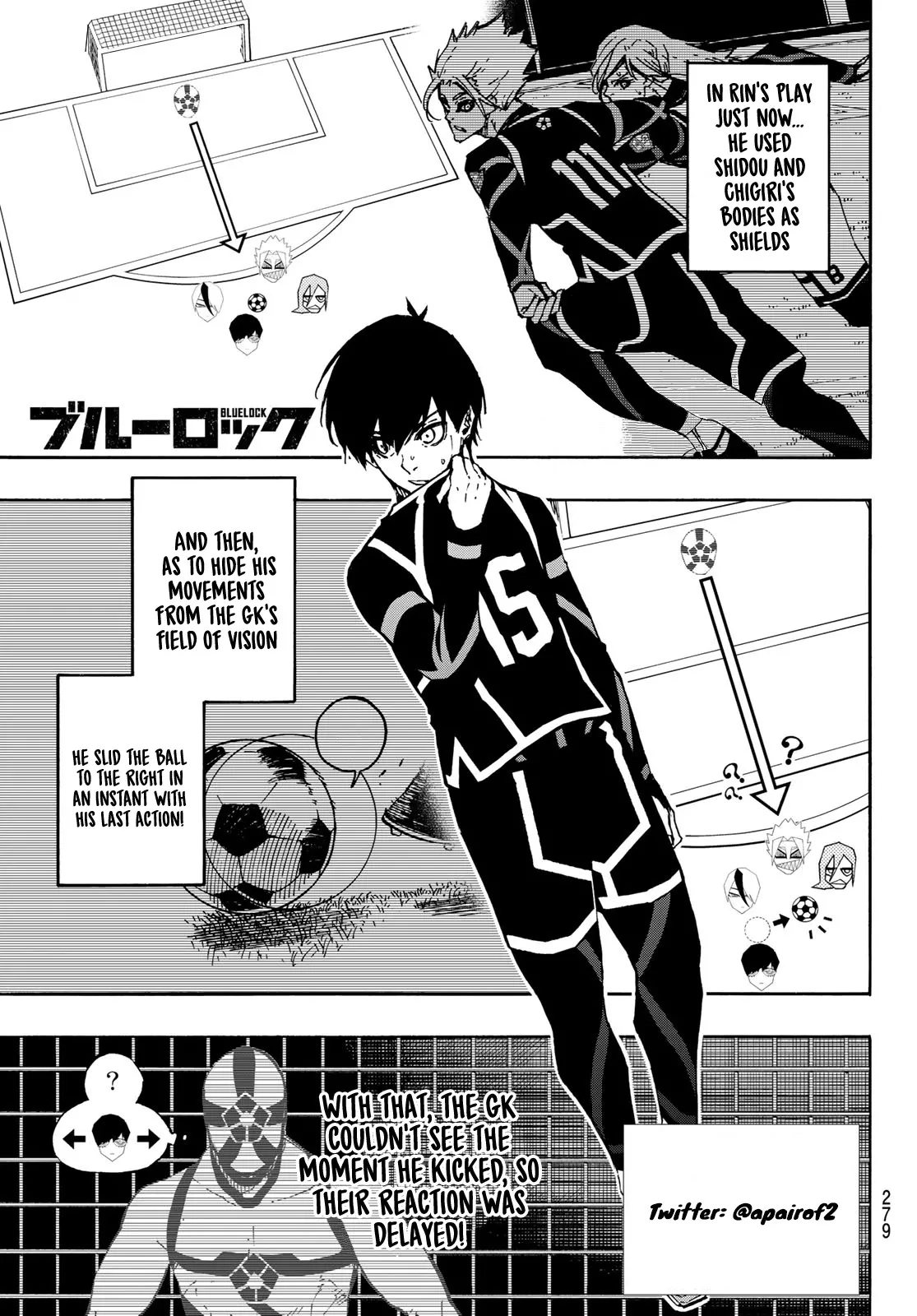 Blue Lock, chapter 100, image 4