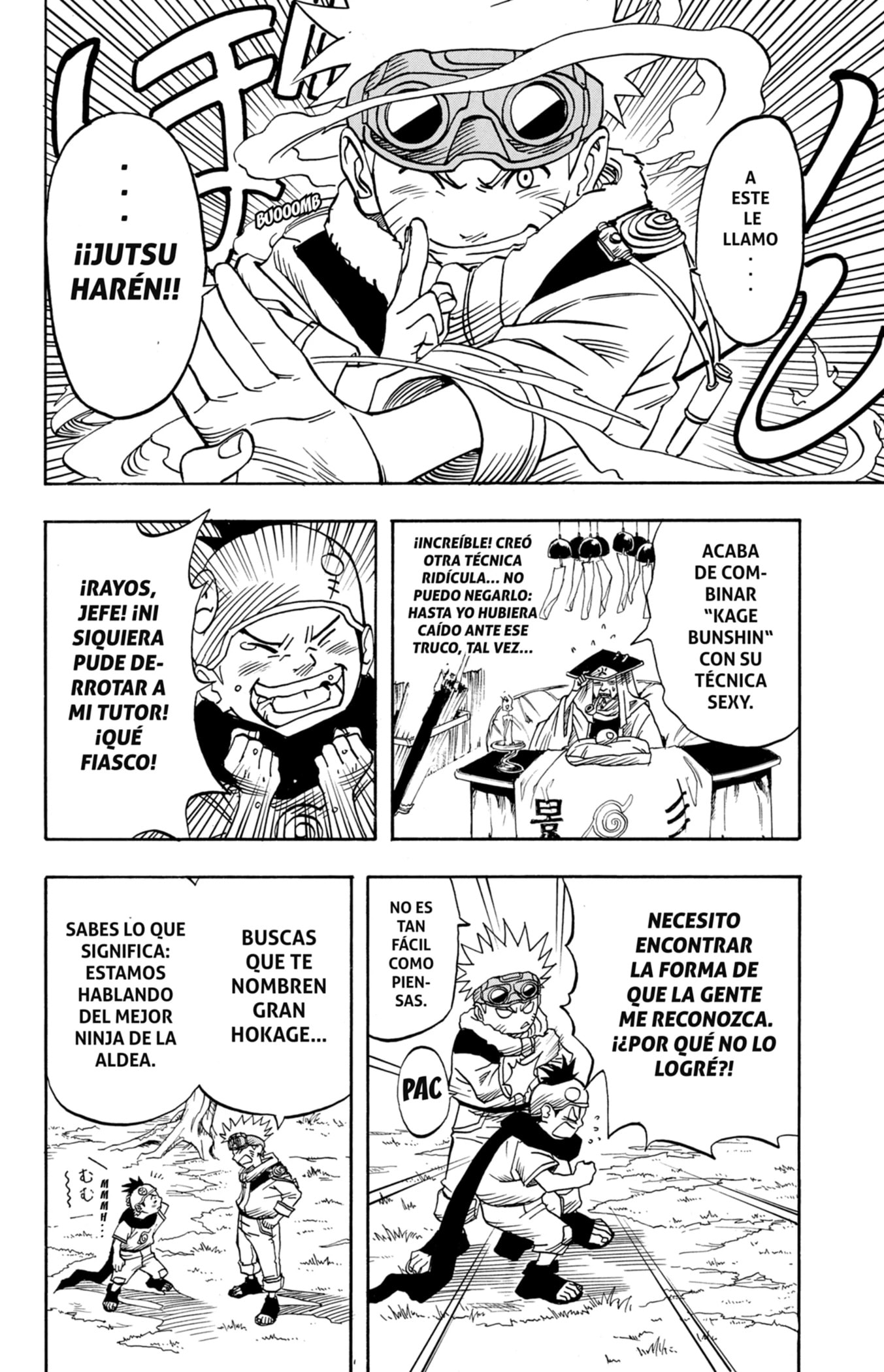 Naruto, chapter 2, page 20