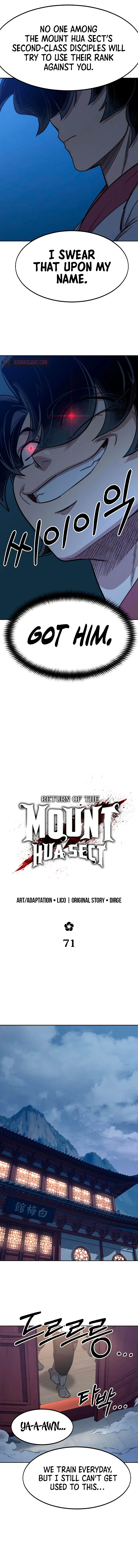 Return of the Mount Hua Sect, chapter 71, image 9